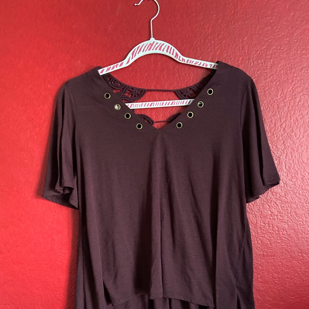 Beautiful plum top